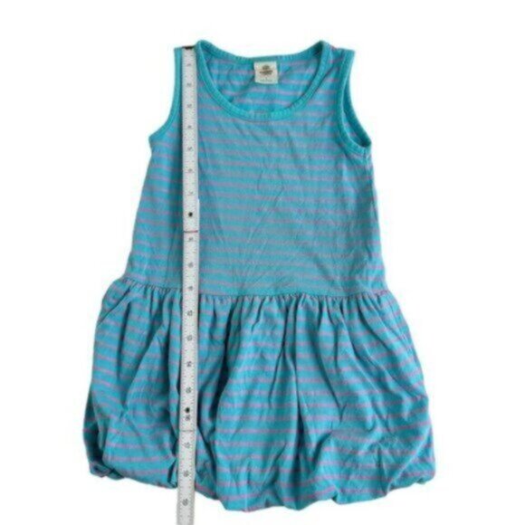 Tucker & Tate | Blue & Green Bubble Dress & Strip Skirt Toddler Girl Size 3T - Picture 3 of 11